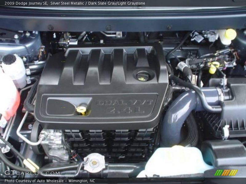 Silver Steel Metallic / Dark Slate Gray/Light Graystone 2009 Dodge Journey SE
