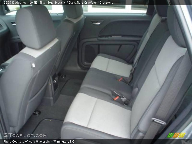 Silver Steel Metallic / Dark Slate Gray/Light Graystone 2009 Dodge Journey SE