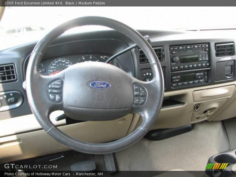 Black / Medium Pebble 2005 Ford Excursion Limited 4X4