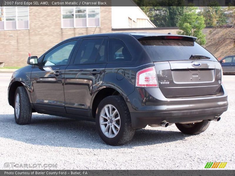 Carbon Metallic / Charcoal Black 2007 Ford Edge SEL AWD