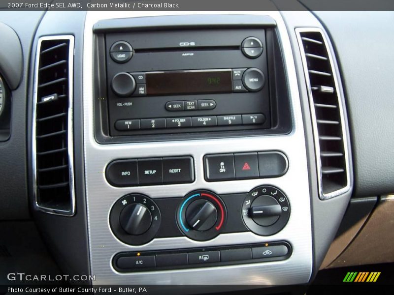 Carbon Metallic / Charcoal Black 2007 Ford Edge SEL AWD