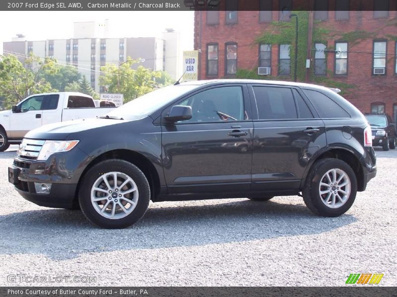 Carbon Metallic / Charcoal Black 2007 Ford Edge SEL AWD