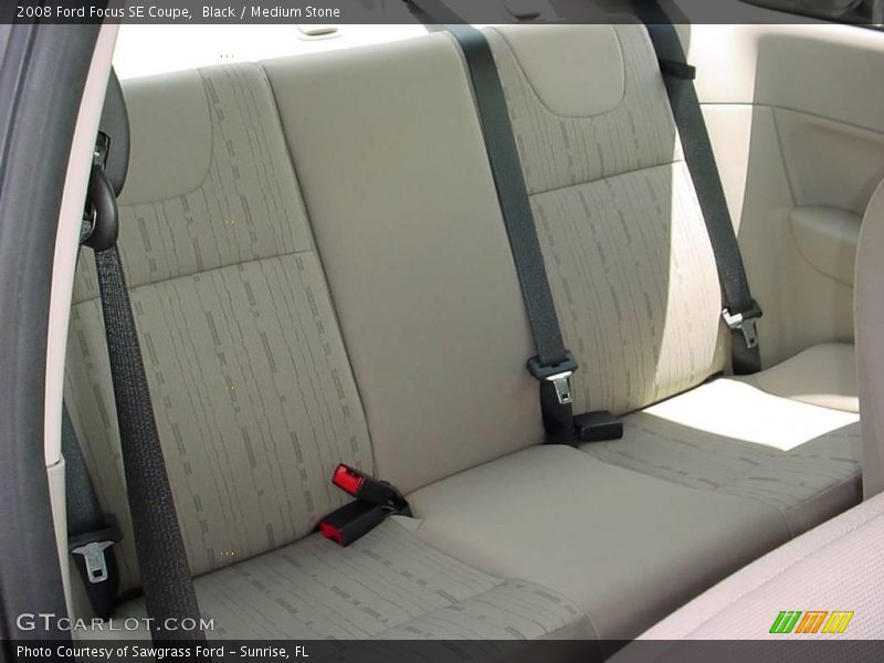 Black / Medium Stone 2008 Ford Focus SE Coupe