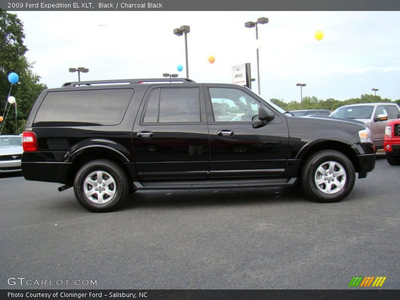 Black / Charcoal Black 2009 Ford Expedition EL XLT