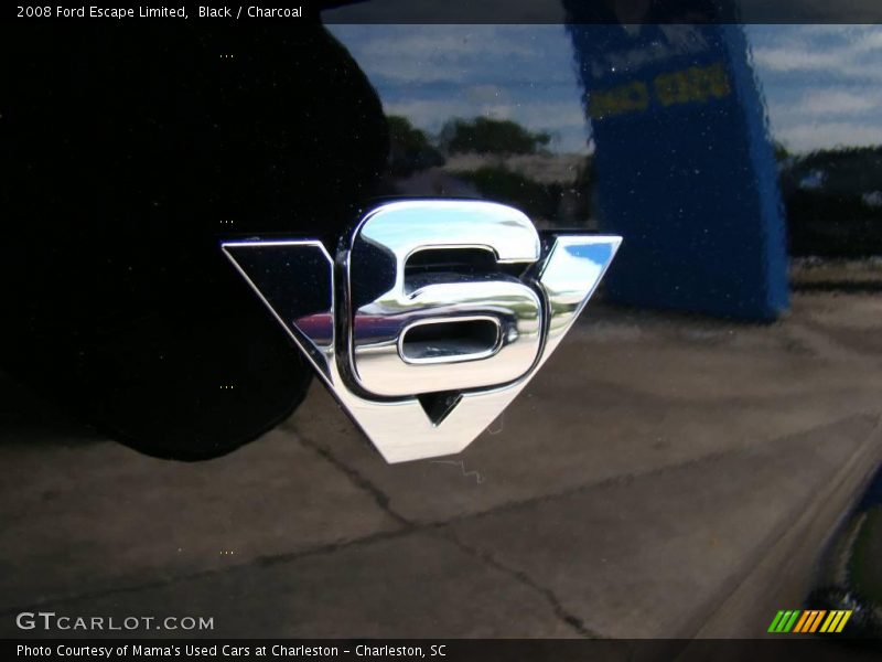 Black / Charcoal 2008 Ford Escape Limited