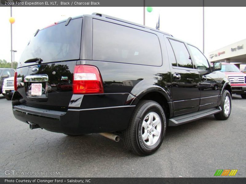 Black / Charcoal Black 2009 Ford Expedition EL XLT