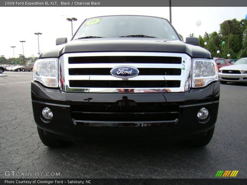 Black / Charcoal Black 2009 Ford Expedition EL XLT