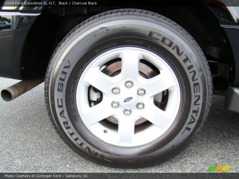 Black / Charcoal Black 2009 Ford Expedition EL XLT