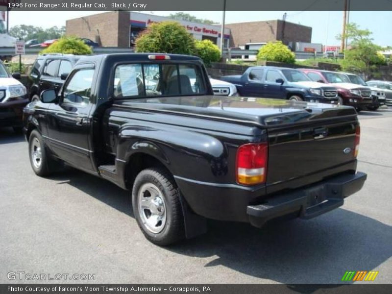 Black / Gray 1996 Ford Ranger XL Regular Cab