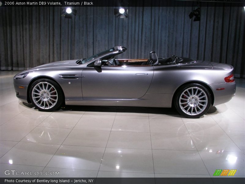 Titanium / Black 2006 Aston Martin DB9 Volante