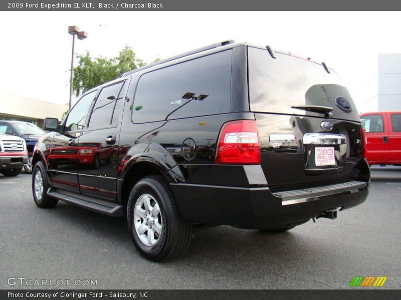 Black / Charcoal Black 2009 Ford Expedition EL XLT