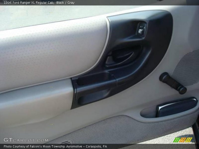 Black / Gray 1996 Ford Ranger XL Regular Cab