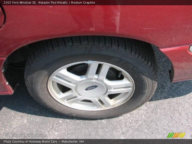 Matador Red Metallic / Medium Graphite 2003 Ford Windstar SE