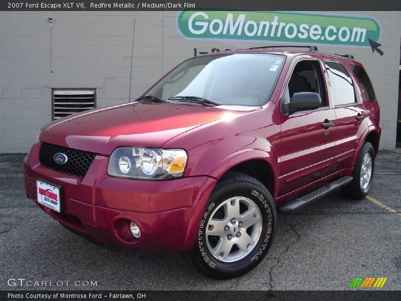 Redfire Metallic / Medium/Dark Flint 2007 Ford Escape XLT V6