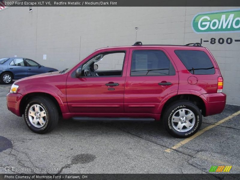 Redfire Metallic / Medium/Dark Flint 2007 Ford Escape XLT V6