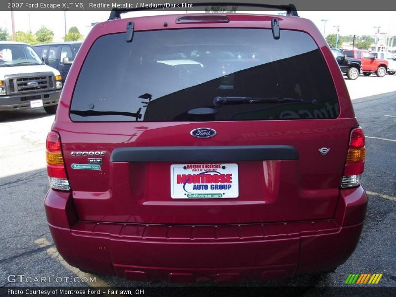 Redfire Metallic / Medium/Dark Flint 2007 Ford Escape XLT V6