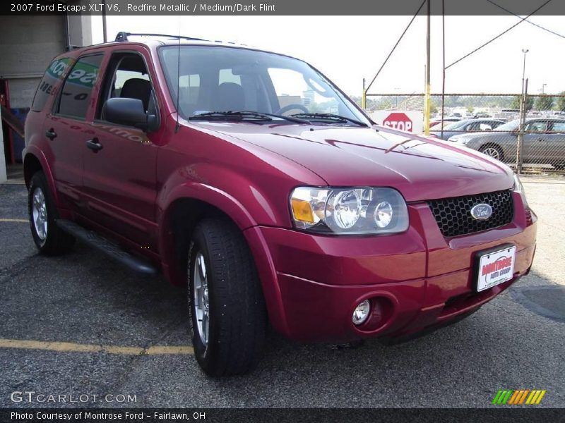 Redfire Metallic / Medium/Dark Flint 2007 Ford Escape XLT V6