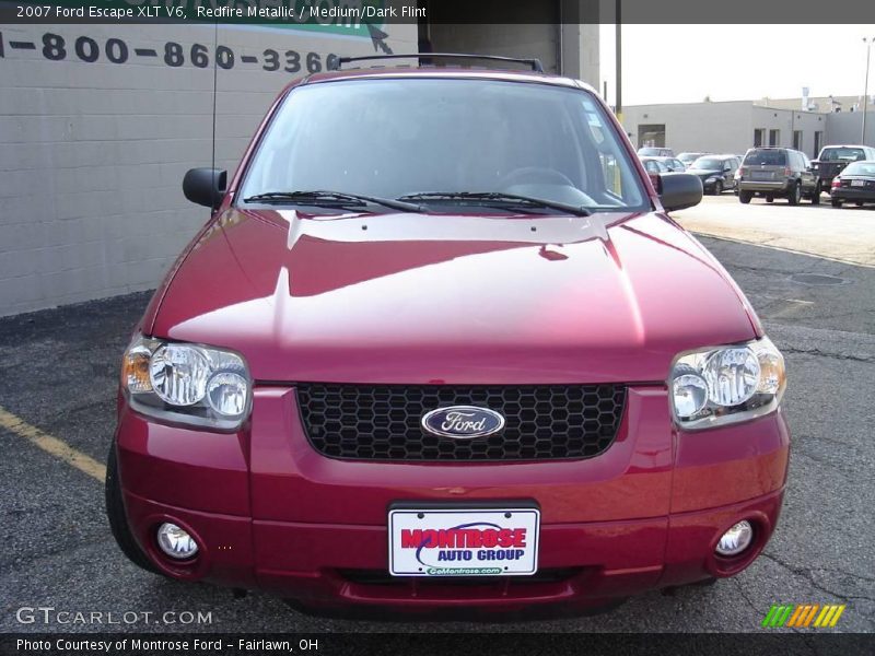 Redfire Metallic / Medium/Dark Flint 2007 Ford Escape XLT V6