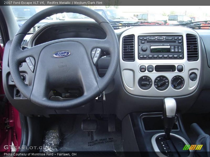 Redfire Metallic / Medium/Dark Flint 2007 Ford Escape XLT V6