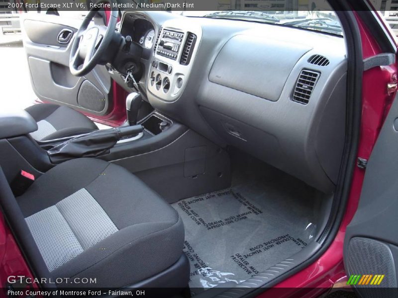 Redfire Metallic / Medium/Dark Flint 2007 Ford Escape XLT V6