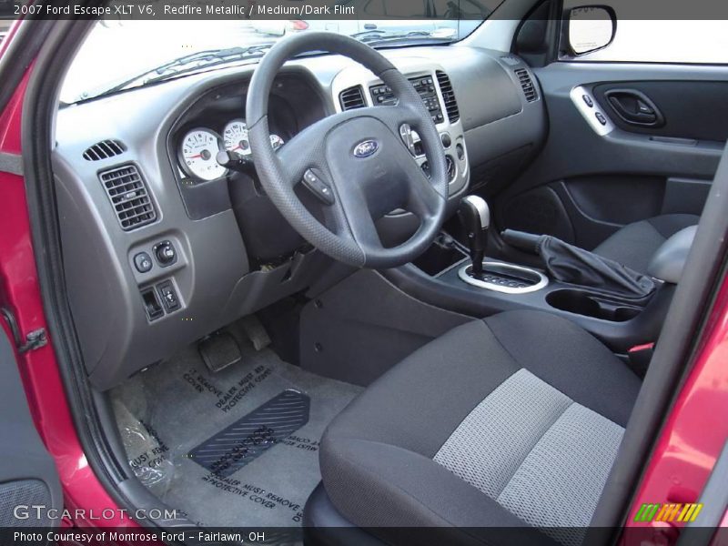 Redfire Metallic / Medium/Dark Flint 2007 Ford Escape XLT V6