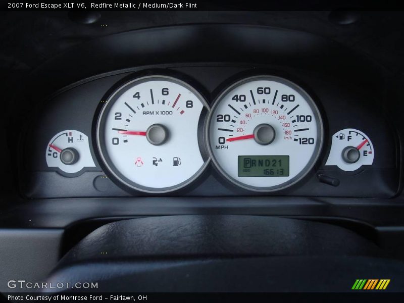Redfire Metallic / Medium/Dark Flint 2007 Ford Escape XLT V6