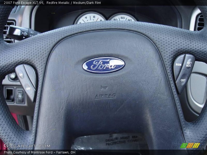 Redfire Metallic / Medium/Dark Flint 2007 Ford Escape XLT V6