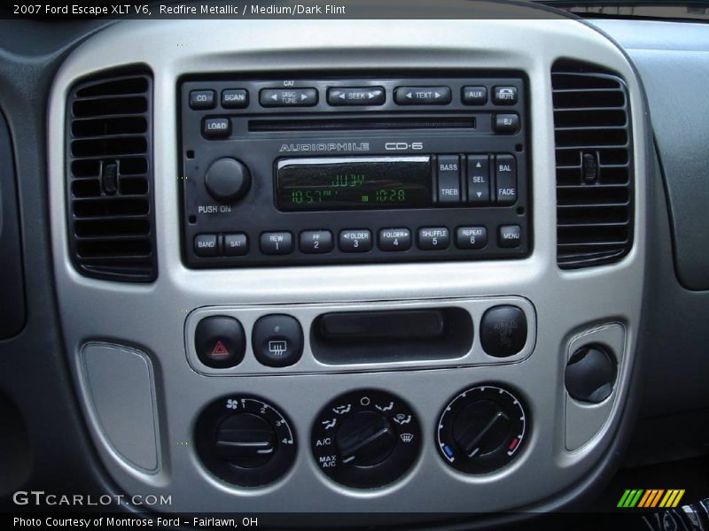 Redfire Metallic / Medium/Dark Flint 2007 Ford Escape XLT V6