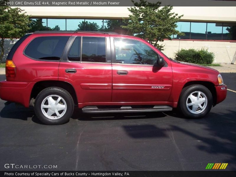 Magnetic Red Metallic / Medium Pewter 2003 GMC Envoy SLE 4x4
