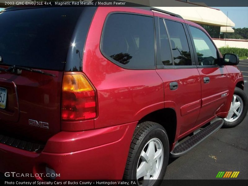 Magnetic Red Metallic / Medium Pewter 2003 GMC Envoy SLE 4x4