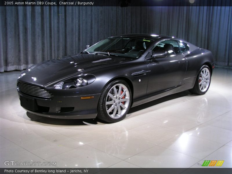 Charcoal / Burgundy 2005 Aston Martin DB9 Coupe
