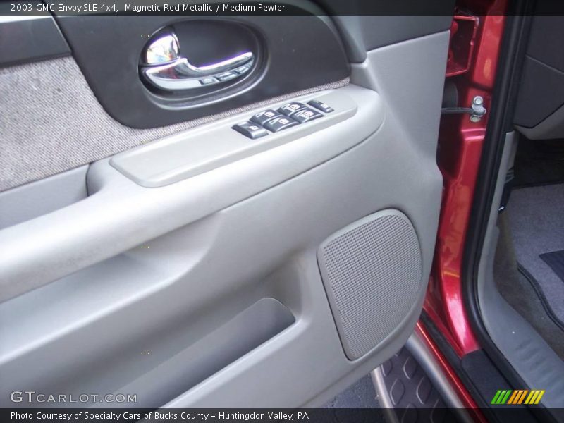Magnetic Red Metallic / Medium Pewter 2003 GMC Envoy SLE 4x4