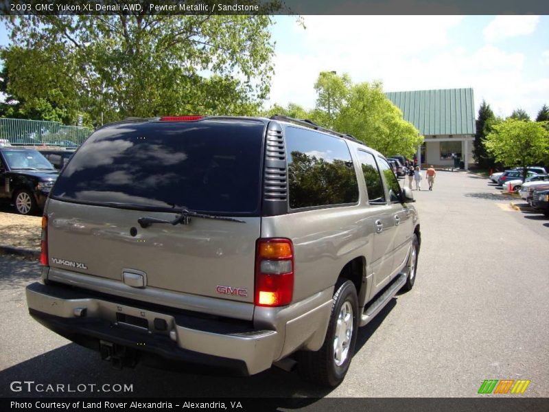 Pewter Metallic / Sandstone 2003 GMC Yukon XL Denali AWD