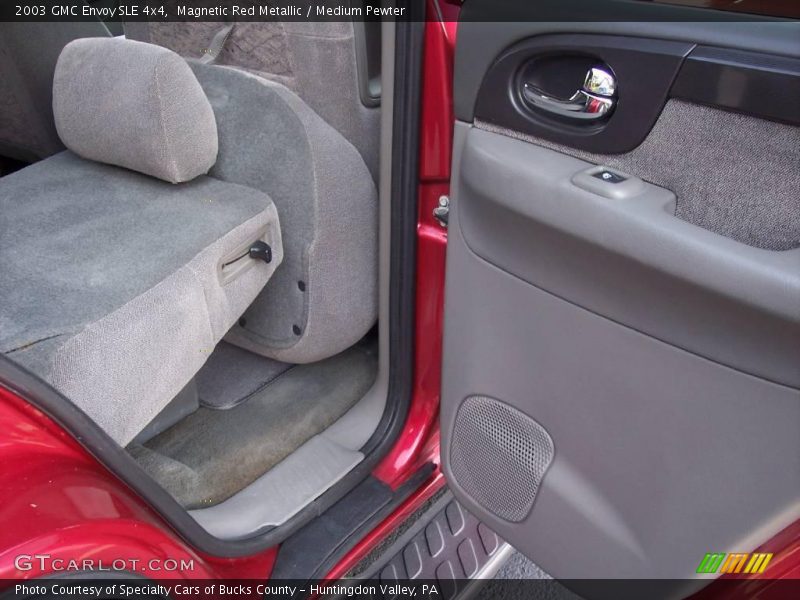 Magnetic Red Metallic / Medium Pewter 2003 GMC Envoy SLE 4x4
