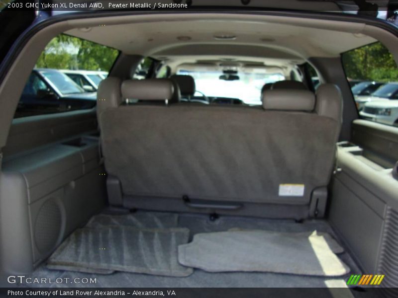 Pewter Metallic / Sandstone 2003 GMC Yukon XL Denali AWD