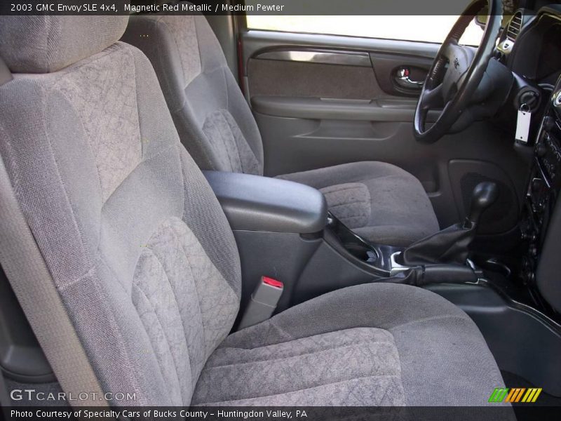 Magnetic Red Metallic / Medium Pewter 2003 GMC Envoy SLE 4x4