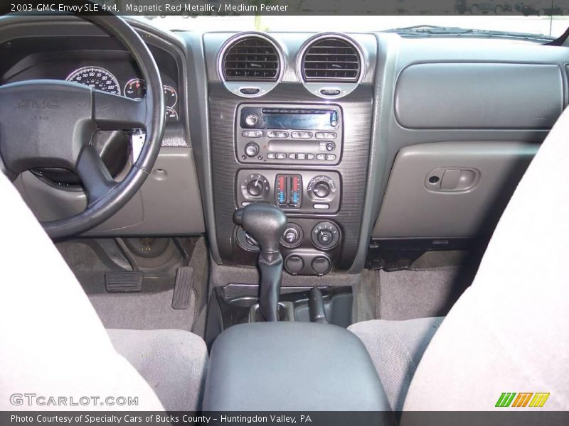 Magnetic Red Metallic / Medium Pewter 2003 GMC Envoy SLE 4x4