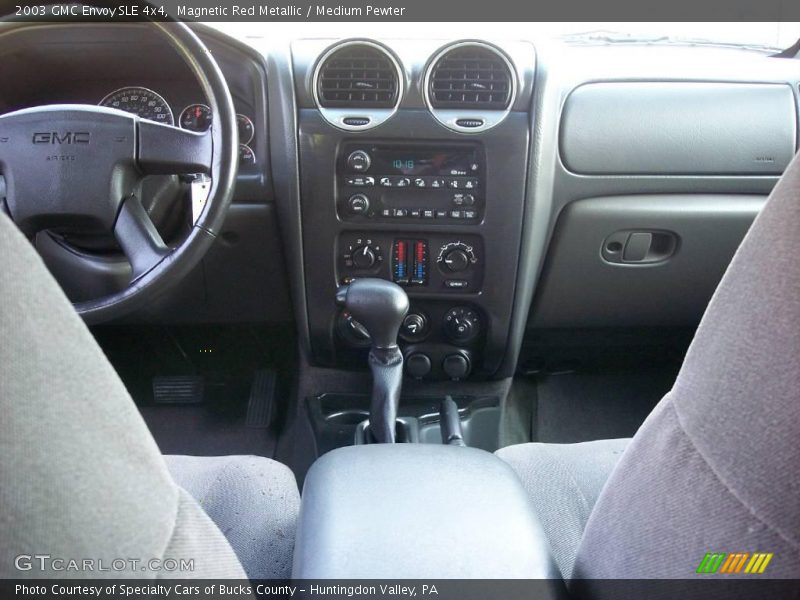 Magnetic Red Metallic / Medium Pewter 2003 GMC Envoy SLE 4x4