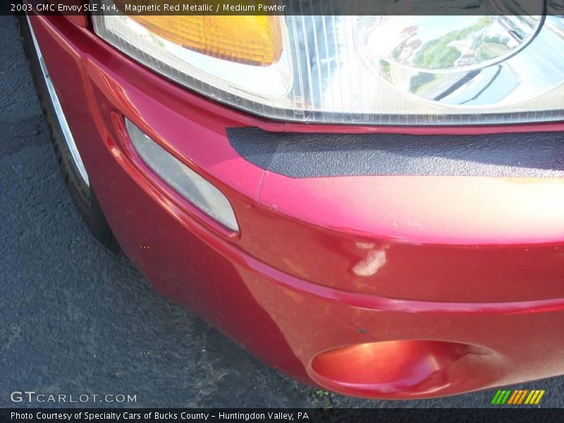 Magnetic Red Metallic / Medium Pewter 2003 GMC Envoy SLE 4x4