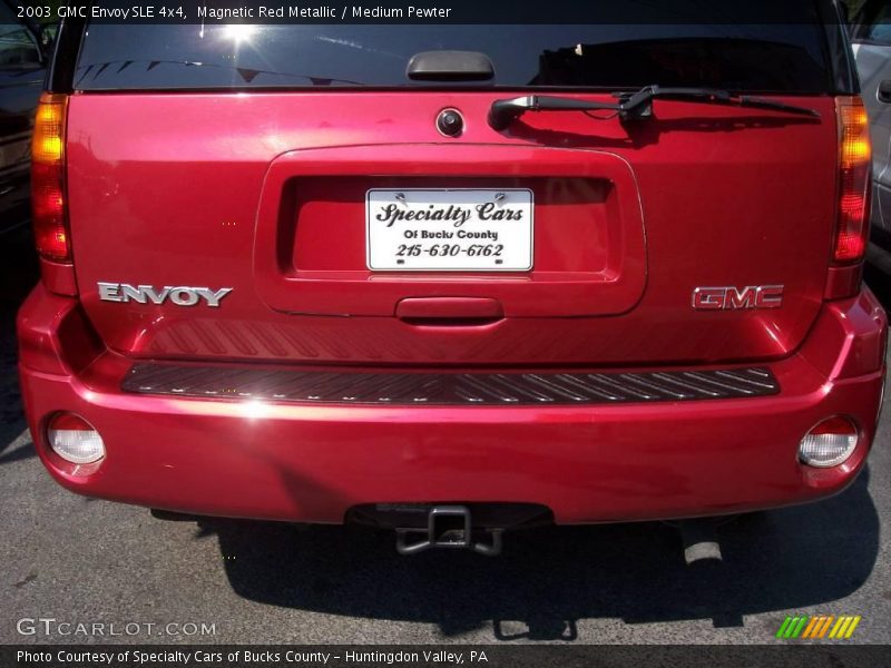 Magnetic Red Metallic / Medium Pewter 2003 GMC Envoy SLE 4x4