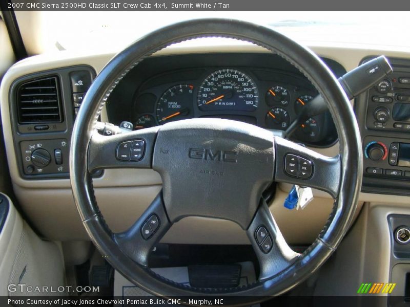 Summit White / Tan 2007 GMC Sierra 2500HD Classic SLT Crew Cab 4x4