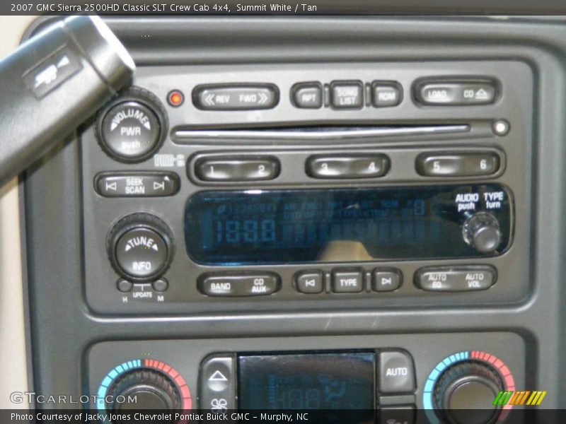 Summit White / Tan 2007 GMC Sierra 2500HD Classic SLT Crew Cab 4x4