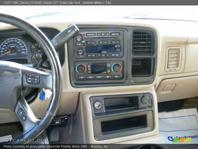 Summit White / Tan 2007 GMC Sierra 2500HD Classic SLT Crew Cab 4x4