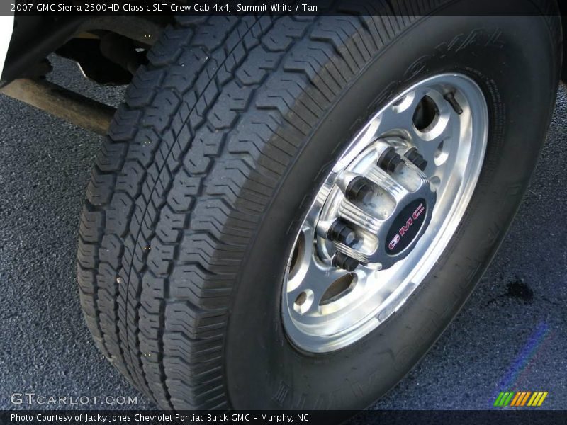 Summit White / Tan 2007 GMC Sierra 2500HD Classic SLT Crew Cab 4x4