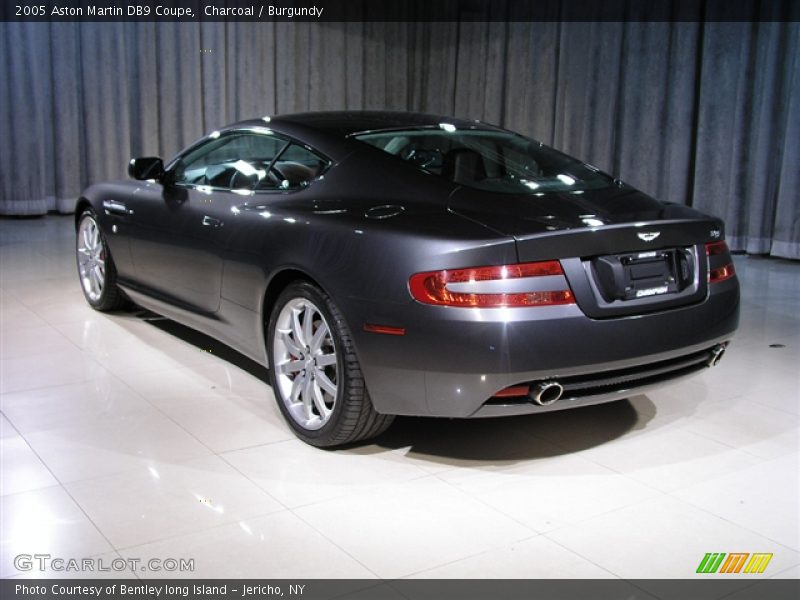 Charcoal / Burgundy 2005 Aston Martin DB9 Coupe