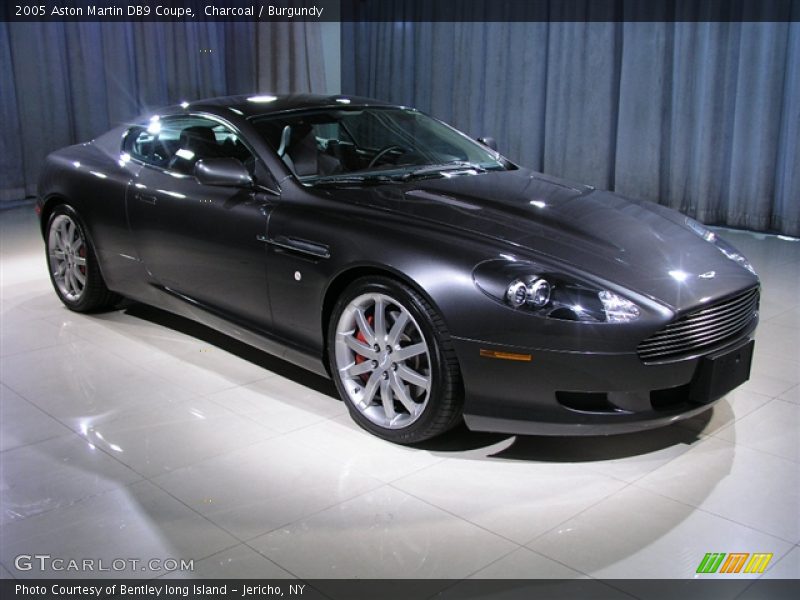 Charcoal / Burgundy 2005 Aston Martin DB9 Coupe