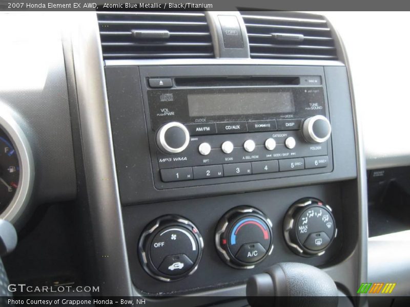 Atomic Blue Metallic / Black/Titanium 2007 Honda Element EX AWD