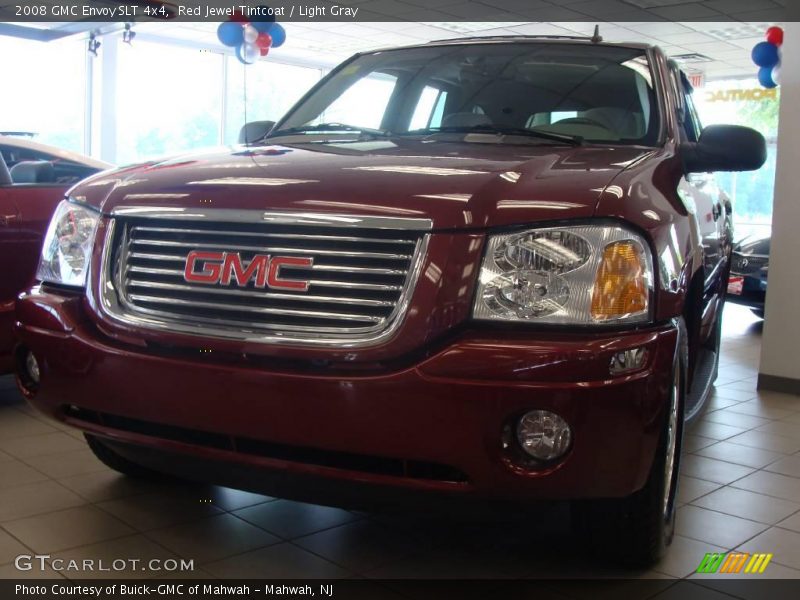 Red Jewel Tintcoat / Light Gray 2008 GMC Envoy SLT 4x4