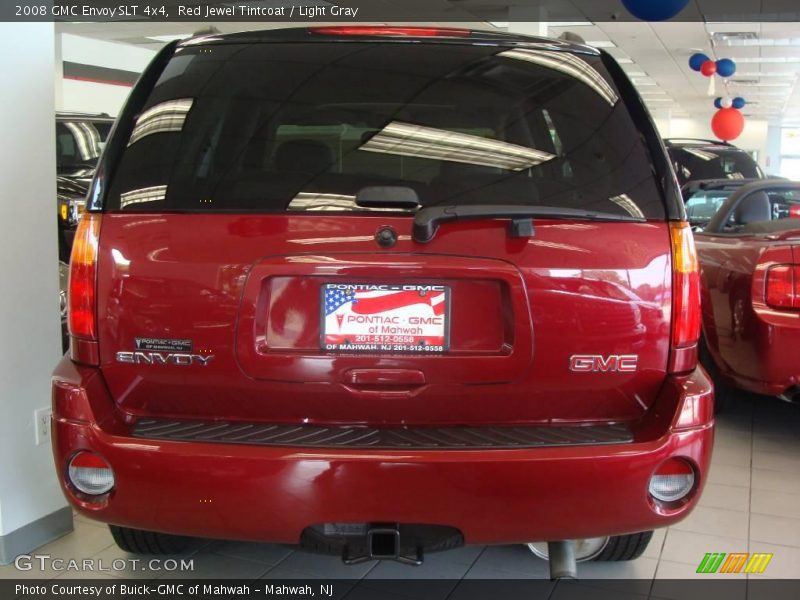 Red Jewel Tintcoat / Light Gray 2008 GMC Envoy SLT 4x4