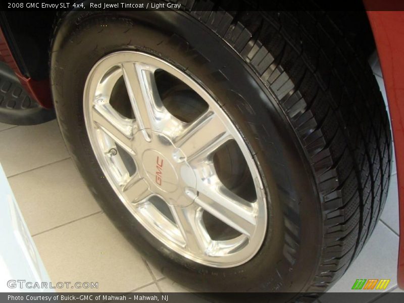 Red Jewel Tintcoat / Light Gray 2008 GMC Envoy SLT 4x4